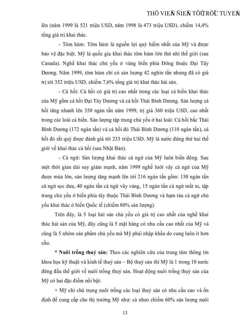 image for page Xuất khẩu thủy sản của Việt Nam sang thị trường Mỹ thực trạng và giải pháp