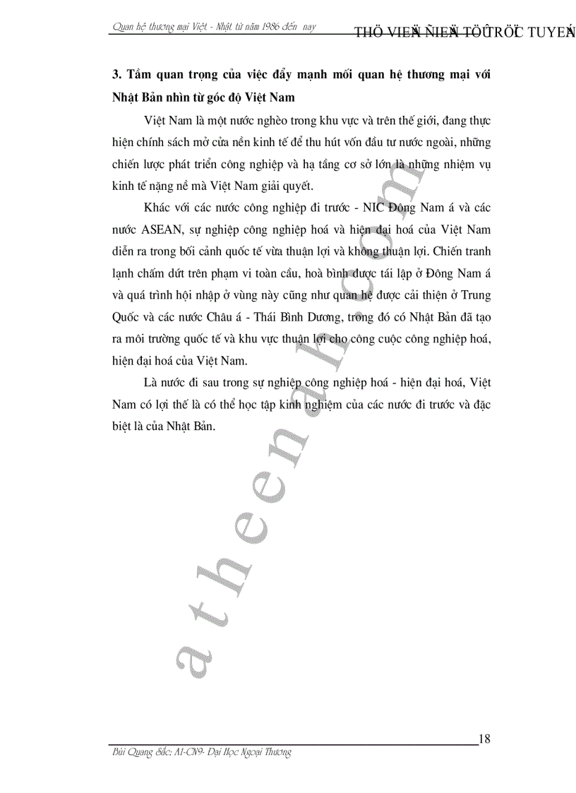 image for page Quan Hệ Thương Mại Việt Nam Nhật Bản giai đoạn từ 1986 đến nay