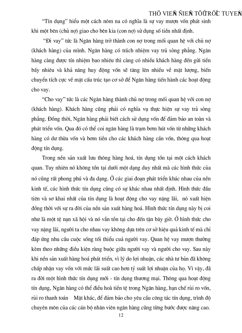 image for page Nợ quá hạn và những giải pháp nhằm ngăn ngừa hạn chế và xử lý nợ quá hạn trong kinh doanh tín dụng của các ngân hàng thương mại