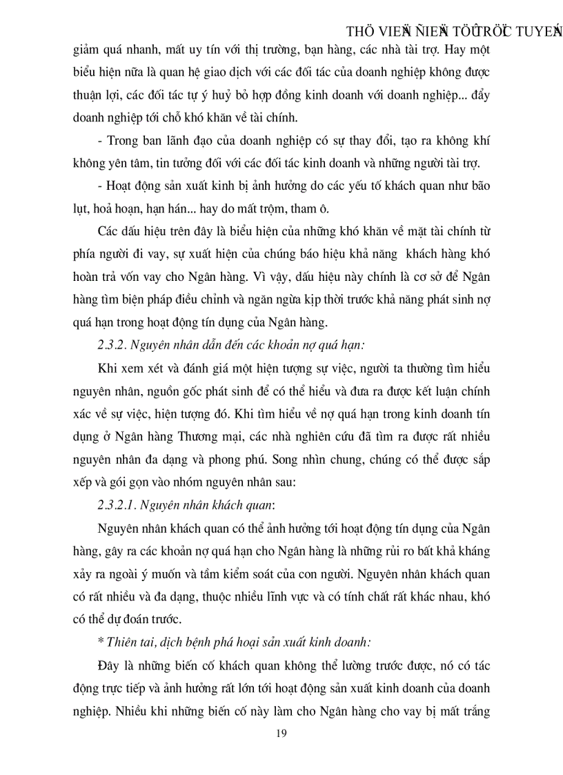 image for page Nợ quá hạn và những giải pháp nhằm ngăn ngừa hạn chế và xử lý nợ quá hạn trong kinh doanh tín dụng của các ngân hàng thương mại