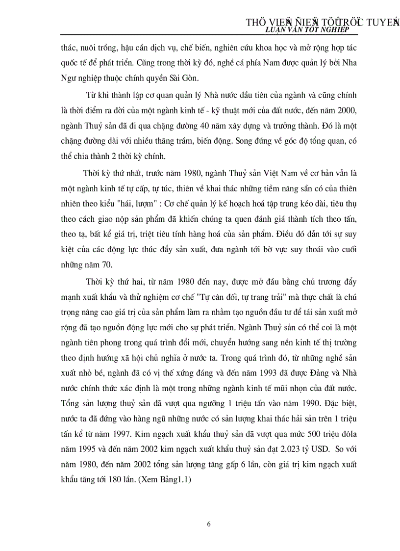 image for page Tình hình xuất khẩu thuỷ sản của Việt Nam trong thời gian gần đây Thực trạng và giải pháp