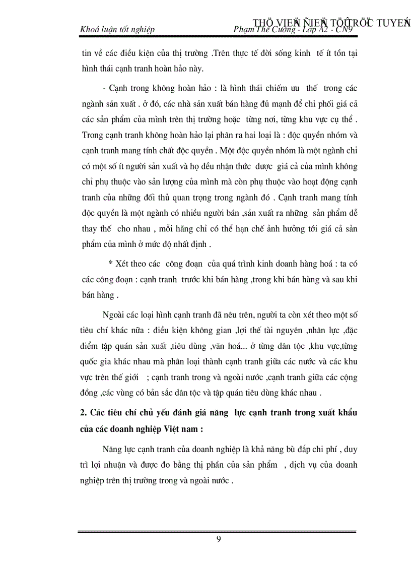 image for page Đánh giá khả năng cạnh tranh của hàng dệt may Việt Nam Thực trạng và giải pháp