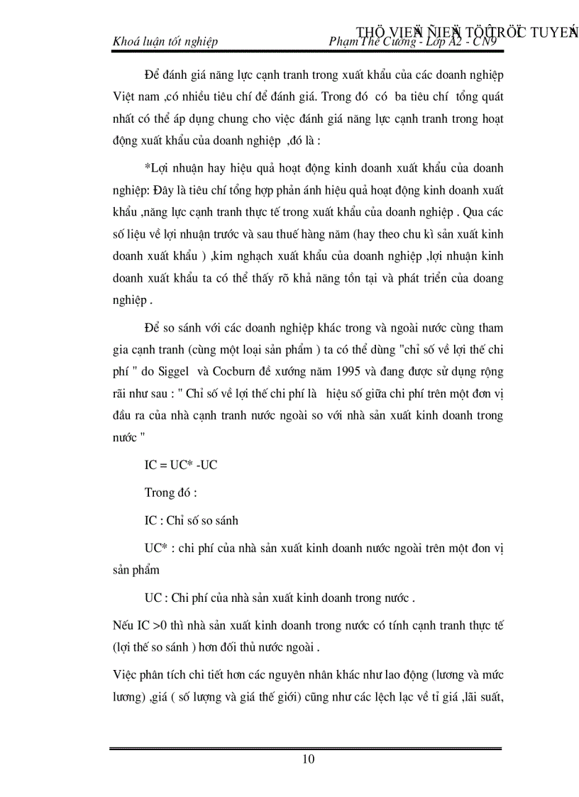image for page Đánh giá khả năng cạnh tranh của hàng dệt may Việt Nam Thực trạng và giải pháp