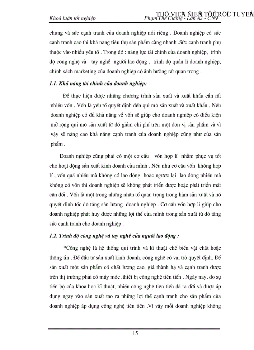 image for page Đánh giá khả năng cạnh tranh của hàng dệt may Việt Nam Thực trạng và giải pháp