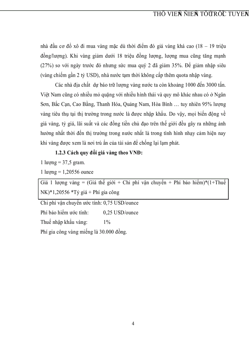 image for page Những nhân tố ảnh hưởng đến giá vàng và kinh doanh vàng trên thế giới và tại Việt Nam