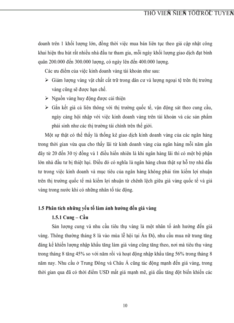 image for page Những nhân tố ảnh hưởng đến giá vàng và kinh doanh vàng trên thế giới và tại Việt Nam
