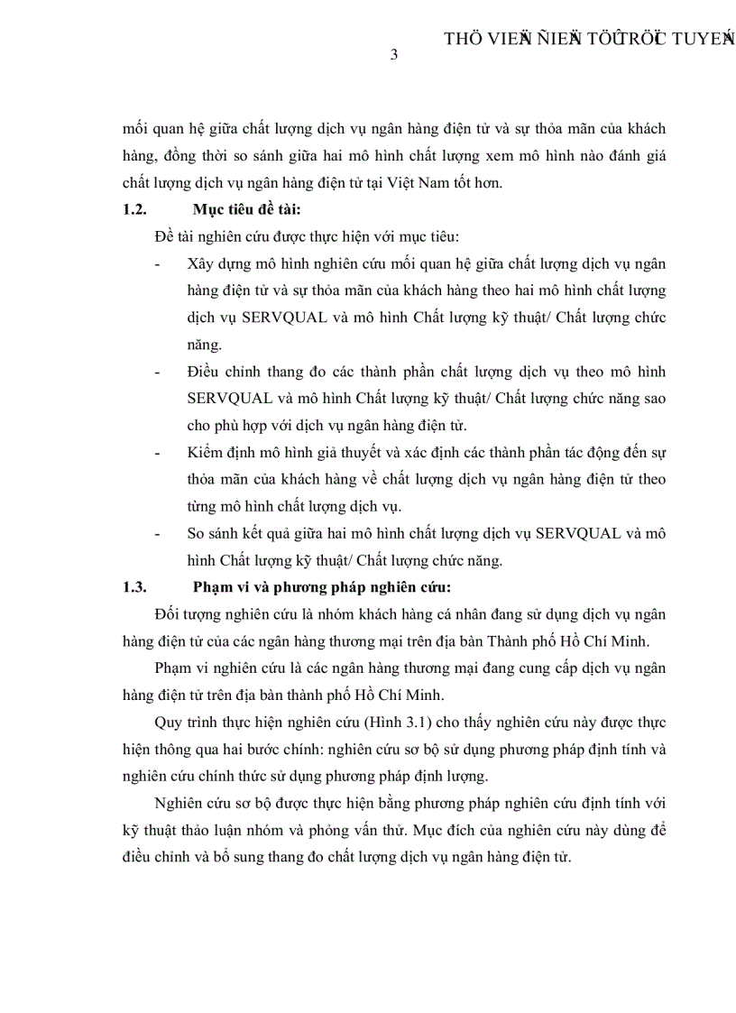 image for page Chất lượng dịch vụ ngân hàng điện tử so sánh giữa mô hình SERVQUAL và GRONROOS