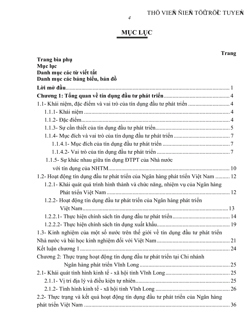image for page Giải pháp đẩy mạnh hoạt động tín dụng đầu tư phát triển tại Chi nhánh Ngân hàng phát triển Vĩnh Long