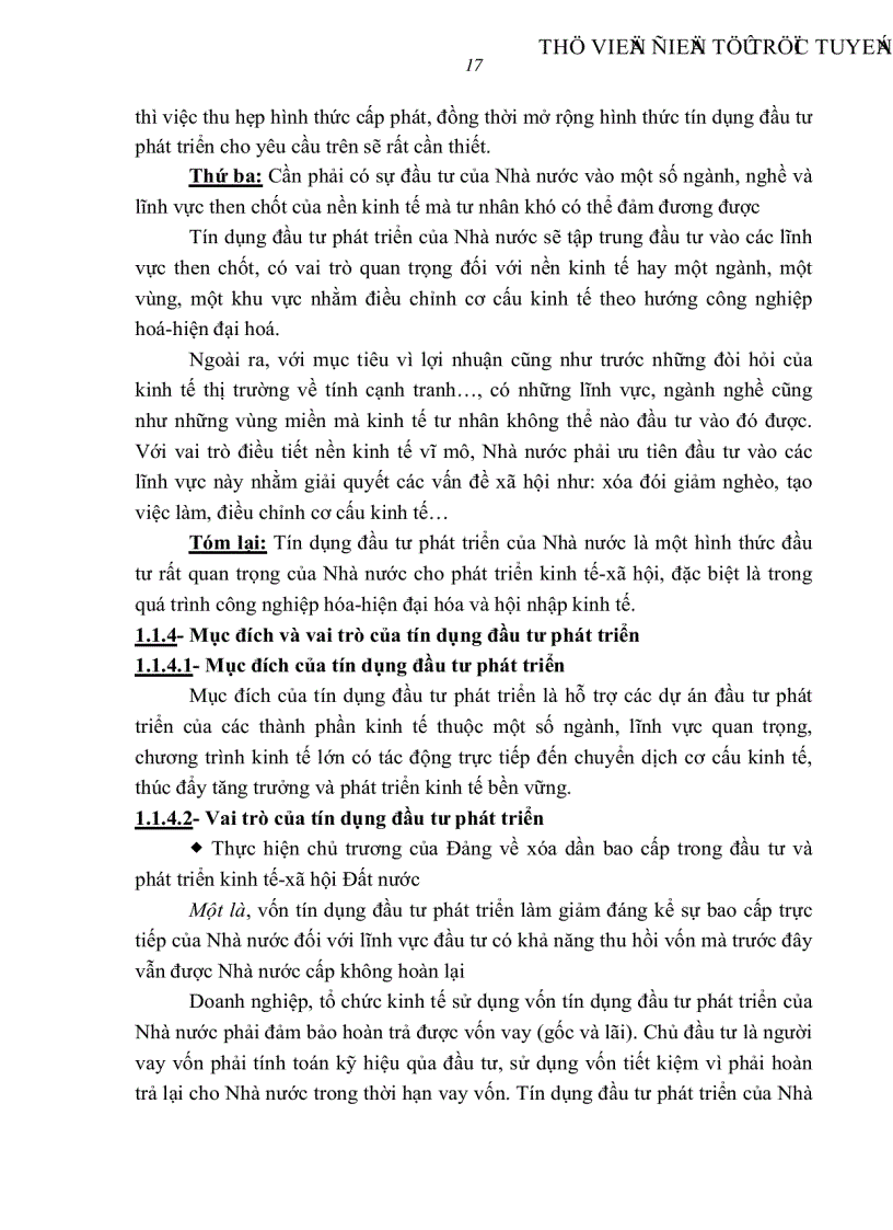 image for page Giải pháp đẩy mạnh hoạt động tín dụng đầu tư phát triển tại Chi nhánh Ngân hàng phát triển Vĩnh Long