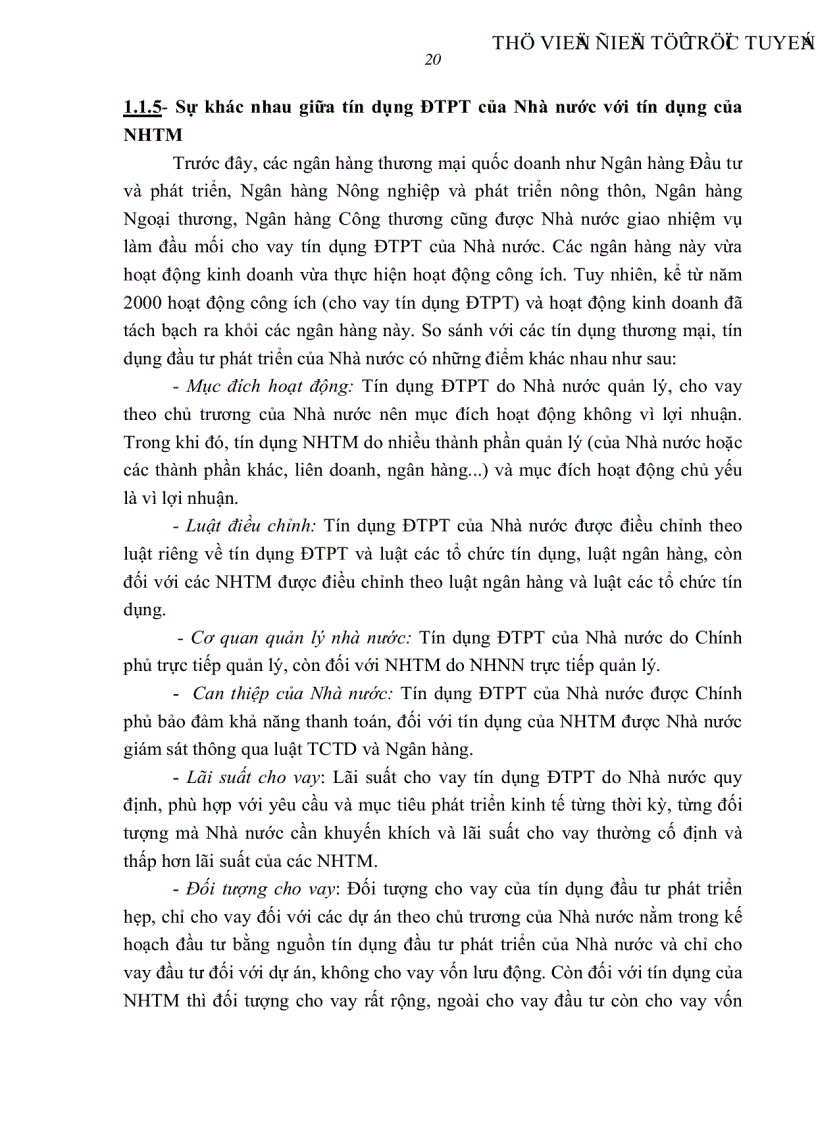 image for page Giải pháp đẩy mạnh hoạt động tín dụng đầu tư phát triển tại Chi nhánh Ngân hàng phát triển Vĩnh Long