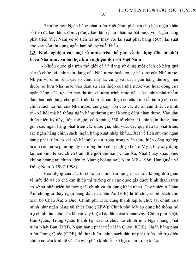 image for page Giải pháp đẩy mạnh hoạt động tín dụng đầu tư phát triển tại Chi nhánh Ngân hàng phát triển Vĩnh Long