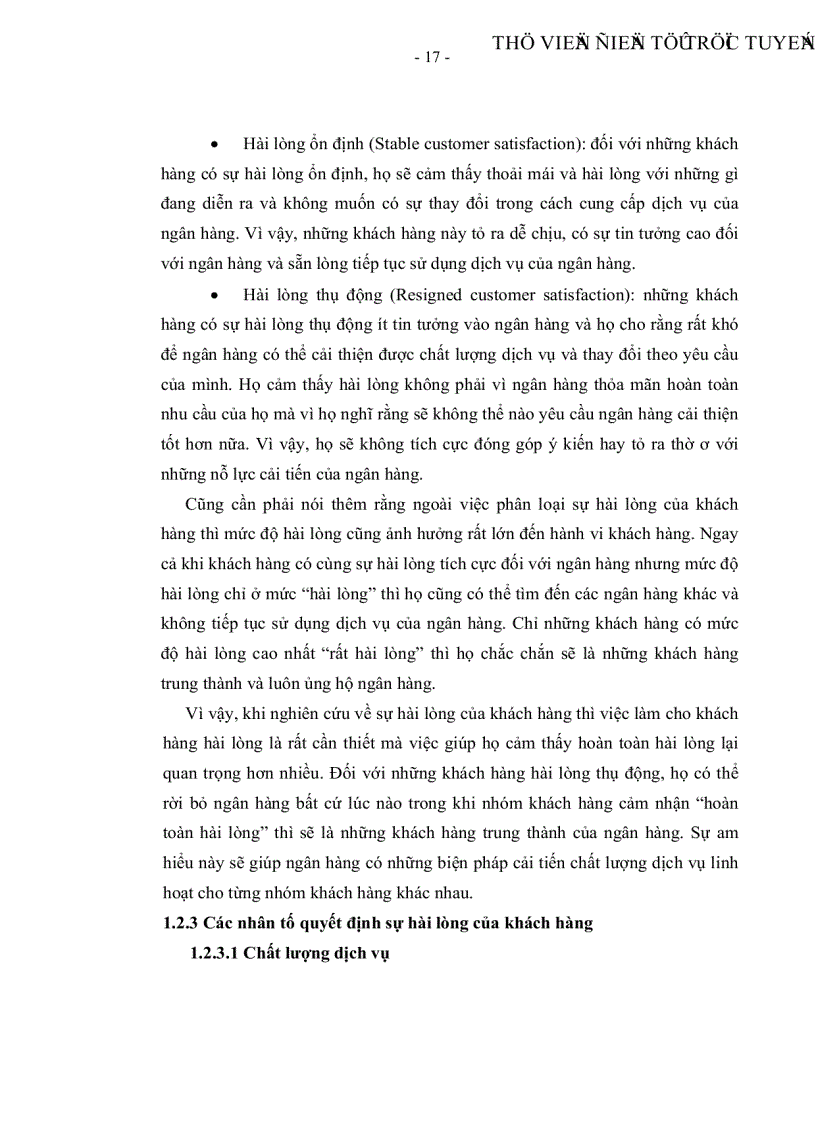 image for page Nâng cao sự hài lòng của khách hàng tại Ngân hàng Đầu Tư và Phát Triển Việt Nam Chi Nhánh TPHCM