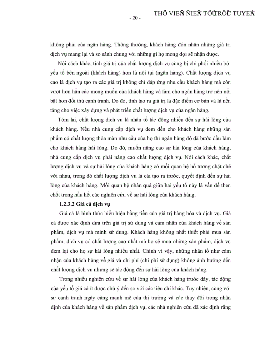 image for page Nâng cao sự hài lòng của khách hàng tại Ngân hàng Đầu Tư và Phát Triển Việt Nam Chi Nhánh TPHCM