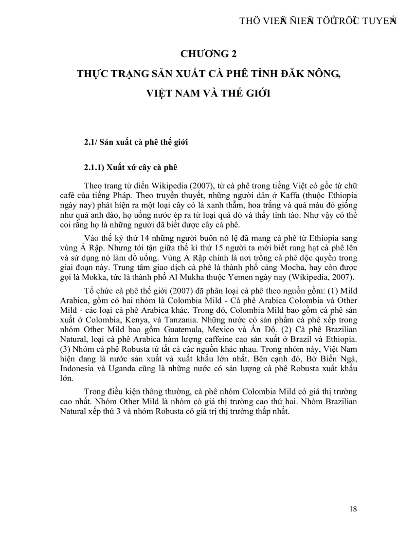 image for page Ảnh hưởng của các yếu tố đầu vào đến hiệu quả kinh tế cây cà phê tỉnh Đăk Nông