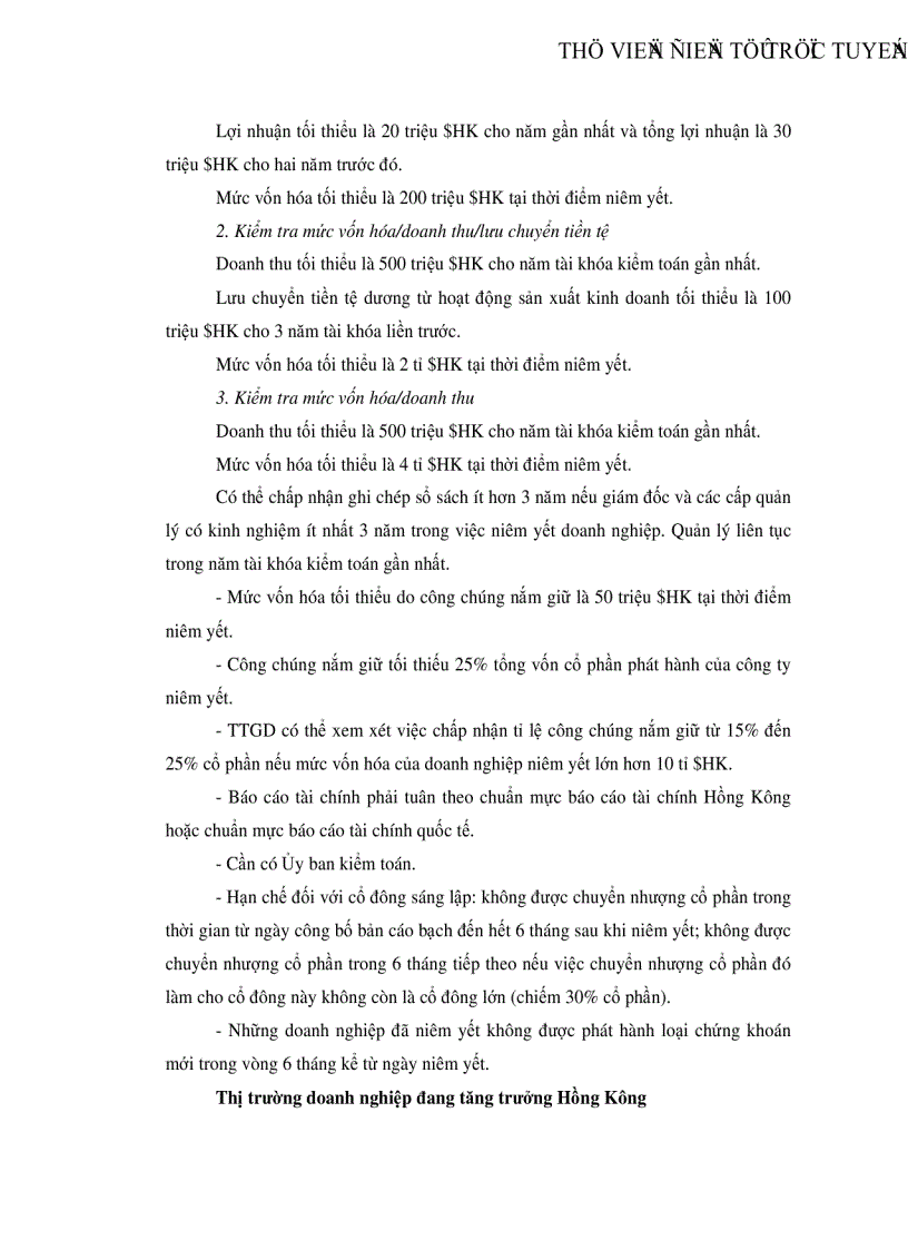 image for page Hoàn thiện việc trình bày và công bố thông tin báo cáo tài chính các công ty niêm yết tại Sở Giao Dịch Chứng Khoán Thành phố Hồ Chí Minh