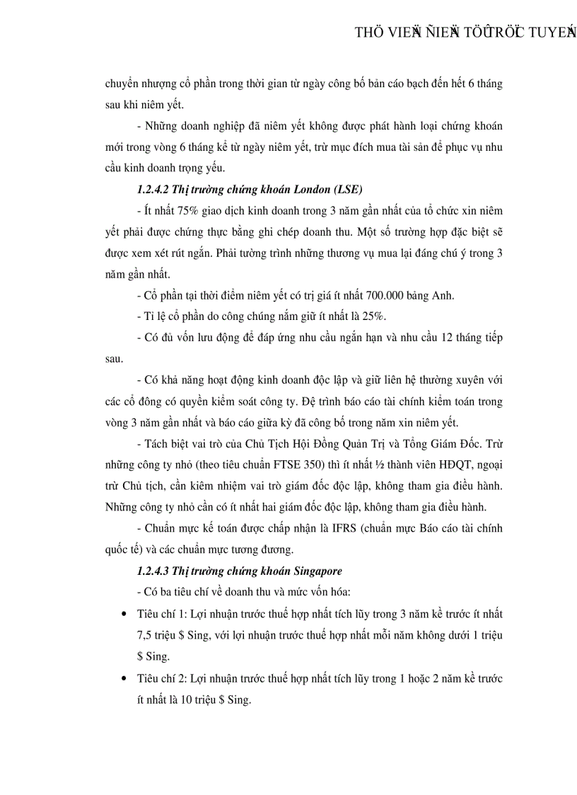 image for page Hoàn thiện việc trình bày và công bố thông tin báo cáo tài chính các công ty niêm yết tại Sở Giao Dịch Chứng Khoán Thành phố Hồ Chí Minh