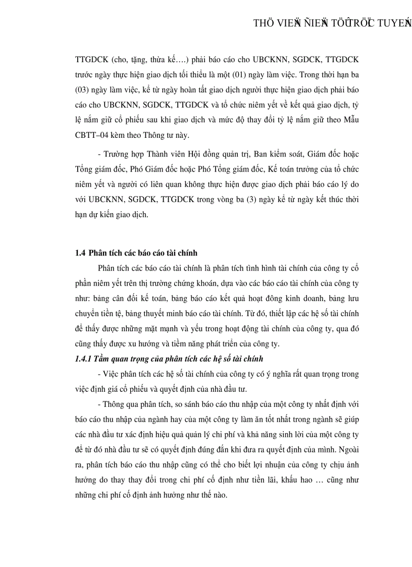 image for page Hoàn thiện việc trình bày và công bố thông tin báo cáo tài chính các công ty niêm yết tại Sở Giao Dịch Chứng Khoán Thành phố Hồ Chí Minh