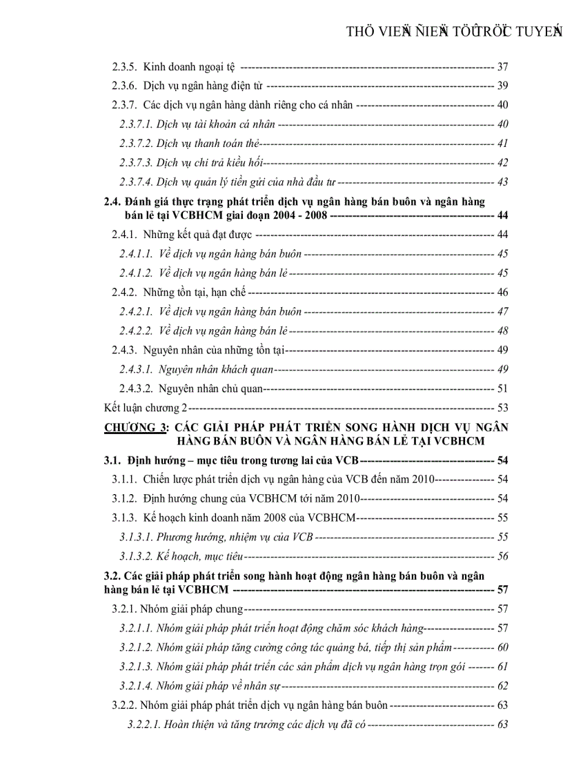 image for page Phát triển song hành dịch vụ ngân hàng bán buôn và ngân hàng bán lẻ tại ngân hàng ngoại thương chi nhánh Tp Hồ Chí Minh