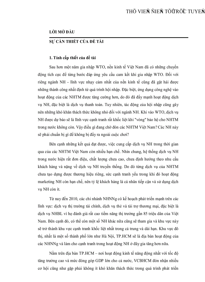 image for page Phát triển song hành dịch vụ ngân hàng bán buôn và ngân hàng bán lẻ tại ngân hàng ngoại thương chi nhánh Tp Hồ Chí Minh