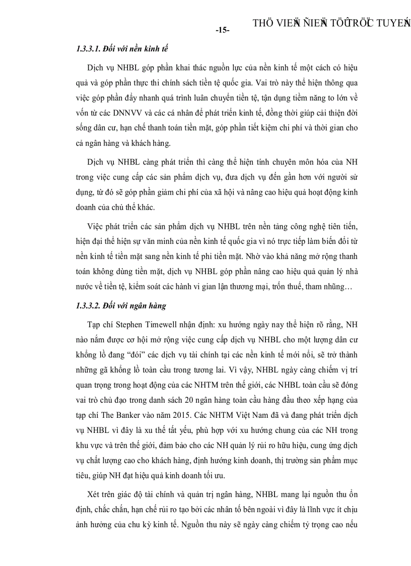 image for page Phát triển song hành dịch vụ ngân hàng bán buôn và ngân hàng bán lẻ tại ngân hàng ngoại thương chi nhánh Tp Hồ Chí Minh