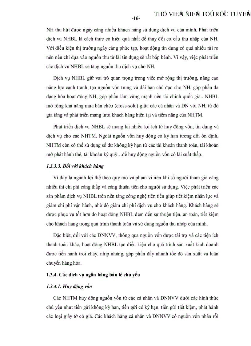 image for page Phát triển song hành dịch vụ ngân hàng bán buôn và ngân hàng bán lẻ tại ngân hàng ngoại thương chi nhánh Tp Hồ Chí Minh