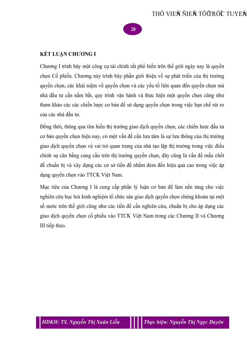 image for page Áp dụng giao dịch quyền chọn cổ phiếu vào Thị trường Chứng khoán Việt Nam