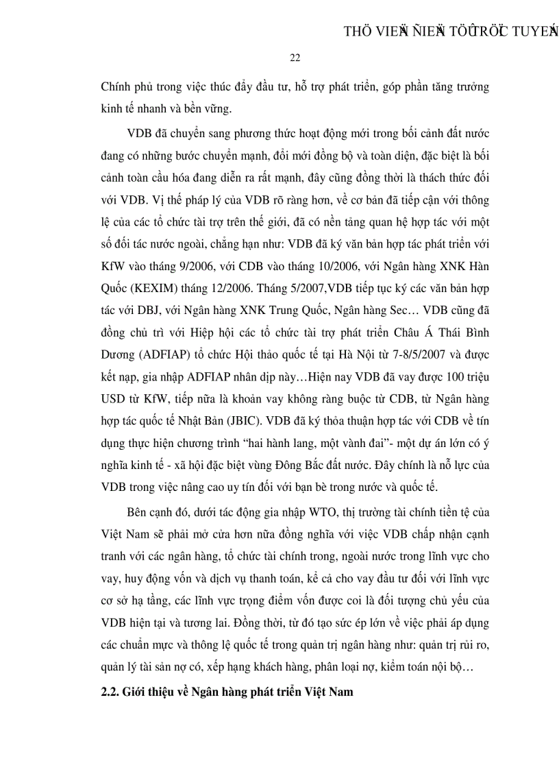 image for page Tác động của cơ chế huy động vốn và cho vay đến kết quả hoạt động của Ngân hàng phát triển Việt Nam