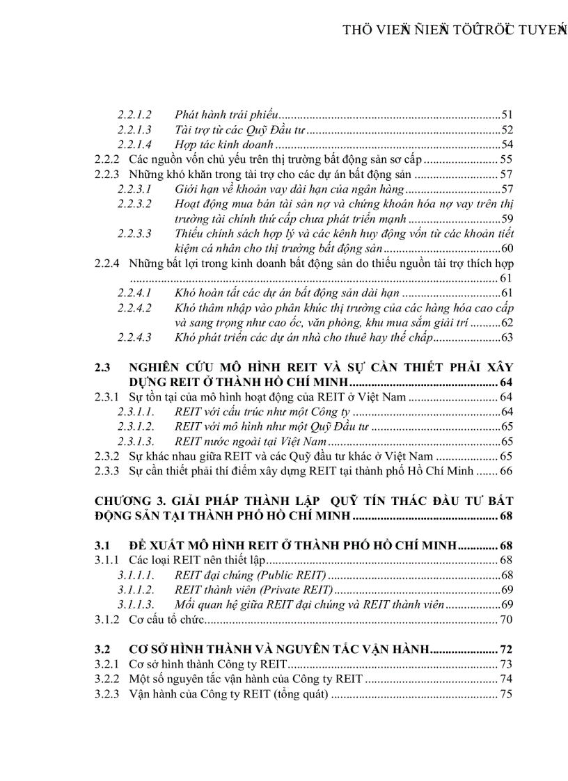 image for page Xây dựng Quỹ tín thác đầu tư bất động sản tại Thành phố Hồ Chí Minh
