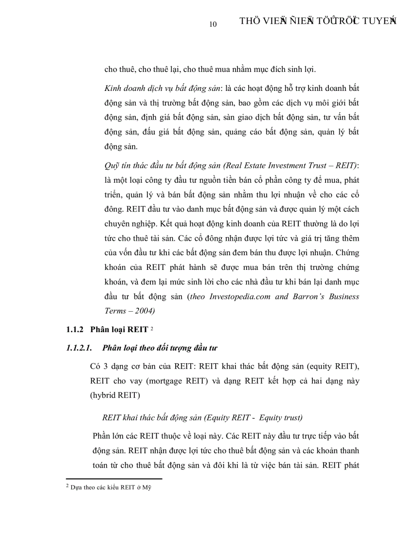image for page Xây dựng Quỹ tín thác đầu tư bất động sản tại Thành phố Hồ Chí Minh