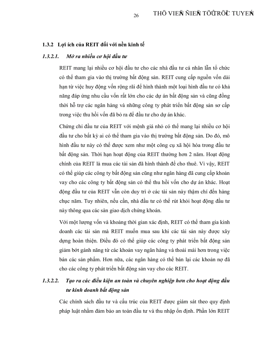 image for page Xây dựng Quỹ tín thác đầu tư bất động sản tại Thành phố Hồ Chí Minh