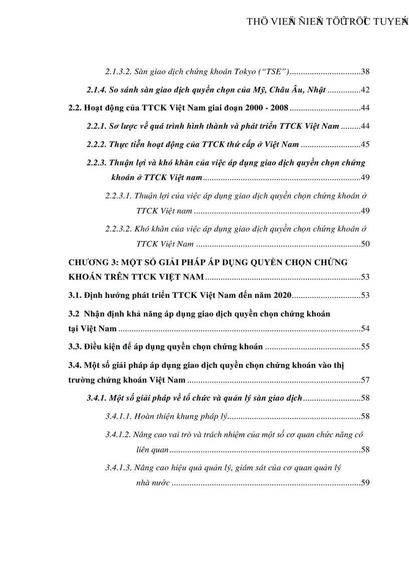 image for page Một số giải pháp áp dụng quyền chọn chứng khoán trên thị trường chứng khoán Việt Nam