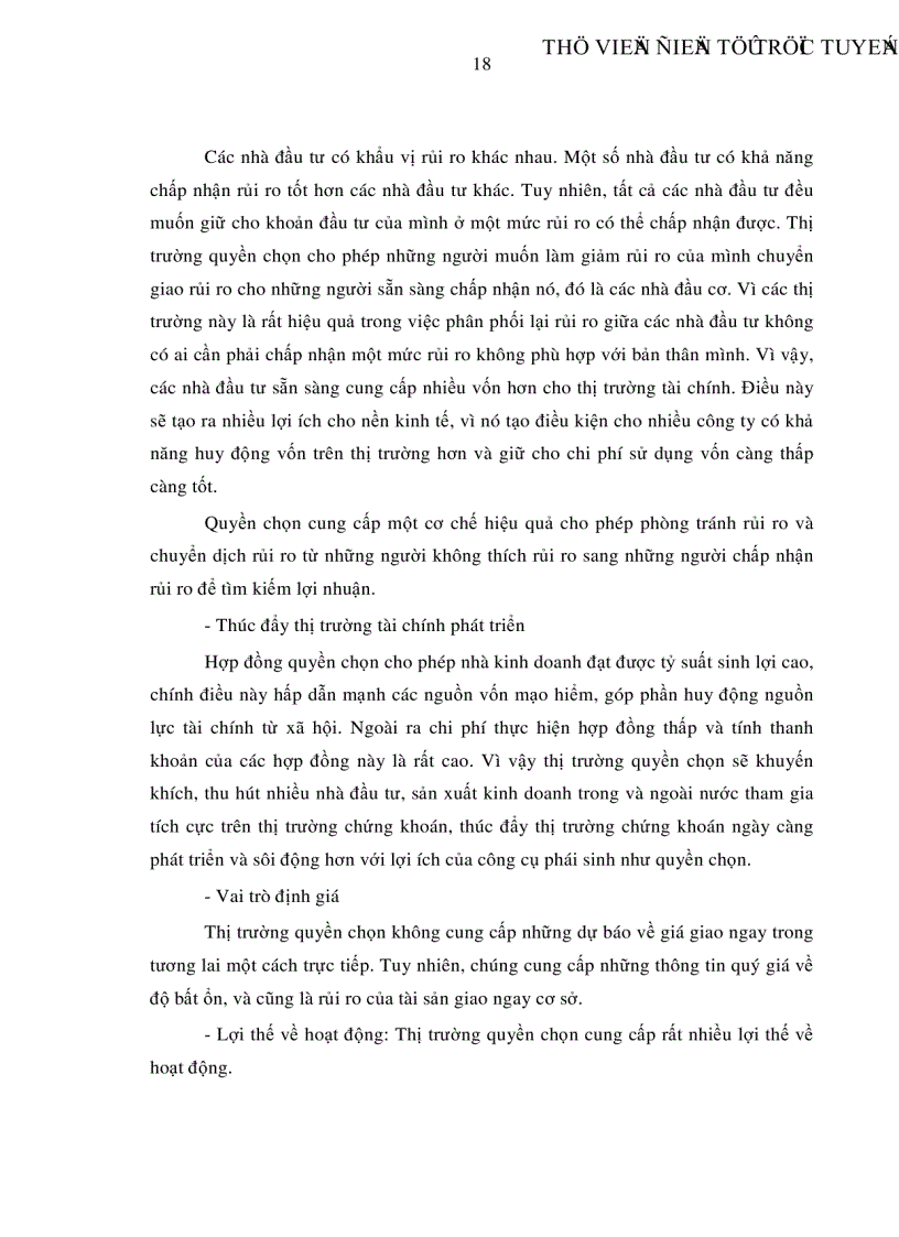image for page Một số giải pháp áp dụng quyền chọn chứng khoán trên thị trường chứng khoán Việt Nam