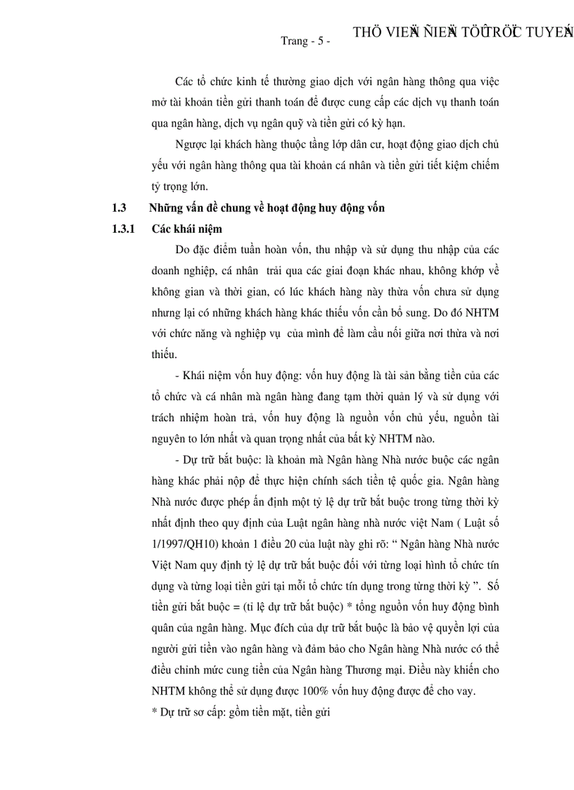 image for page Thực trạng và các giải pháp đẩy mạnh hoạt động huy động vốn của các NHTM trên địa bàn Tỉnh Long An