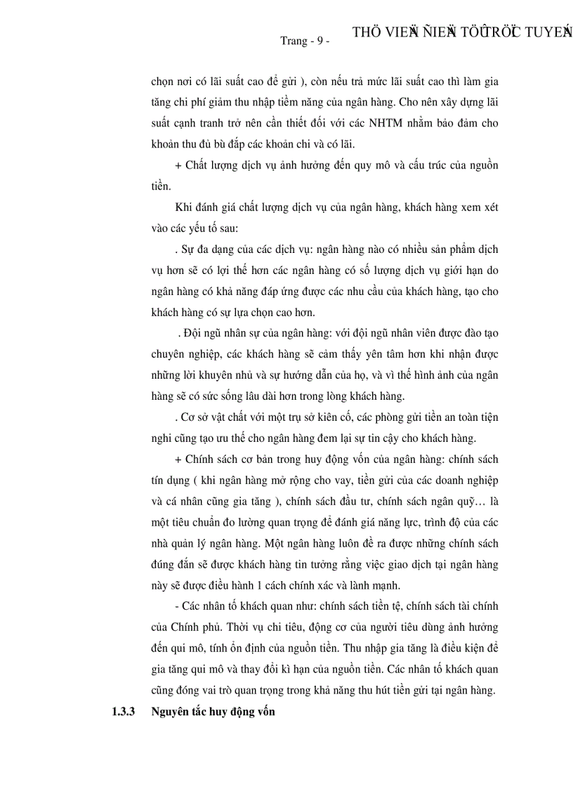 image for page Thực trạng và các giải pháp đẩy mạnh hoạt động huy động vốn của các NHTM trên địa bàn Tỉnh Long An