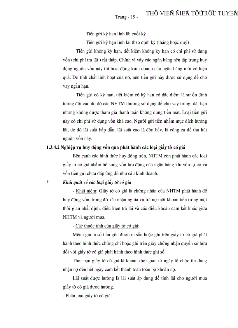 image for page Thực trạng và các giải pháp đẩy mạnh hoạt động huy động vốn của các NHTM trên địa bàn Tỉnh Long An
