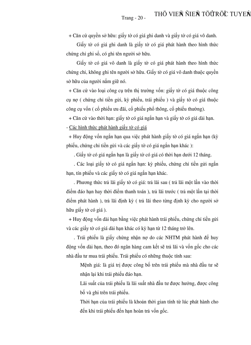 image for page Thực trạng và các giải pháp đẩy mạnh hoạt động huy động vốn của các NHTM trên địa bàn Tỉnh Long An