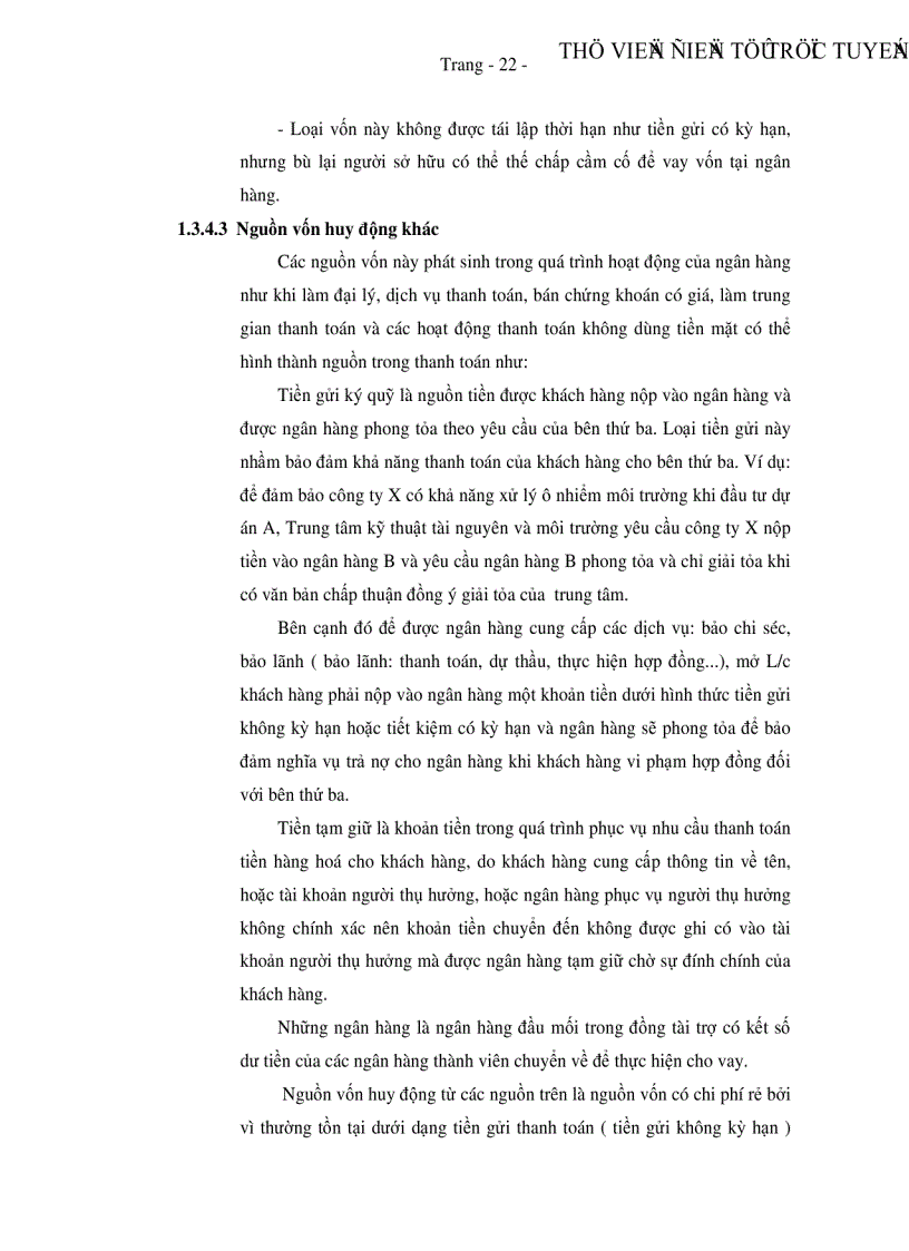 image for page Thực trạng và các giải pháp đẩy mạnh hoạt động huy động vốn của các NHTM trên địa bàn Tỉnh Long An