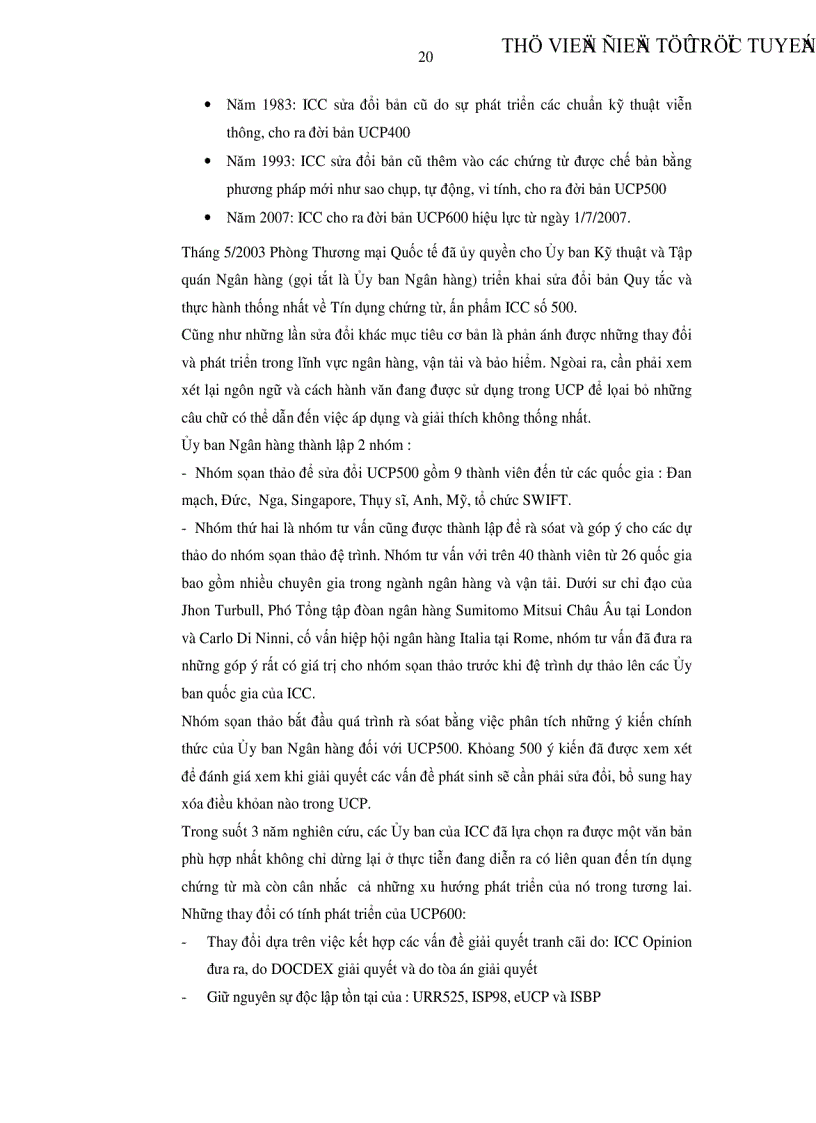 image for page Biện pháp ngăn ngừa tranh chấp khi áp dụng UCP600 trong phương thức tín dụng chứng từ