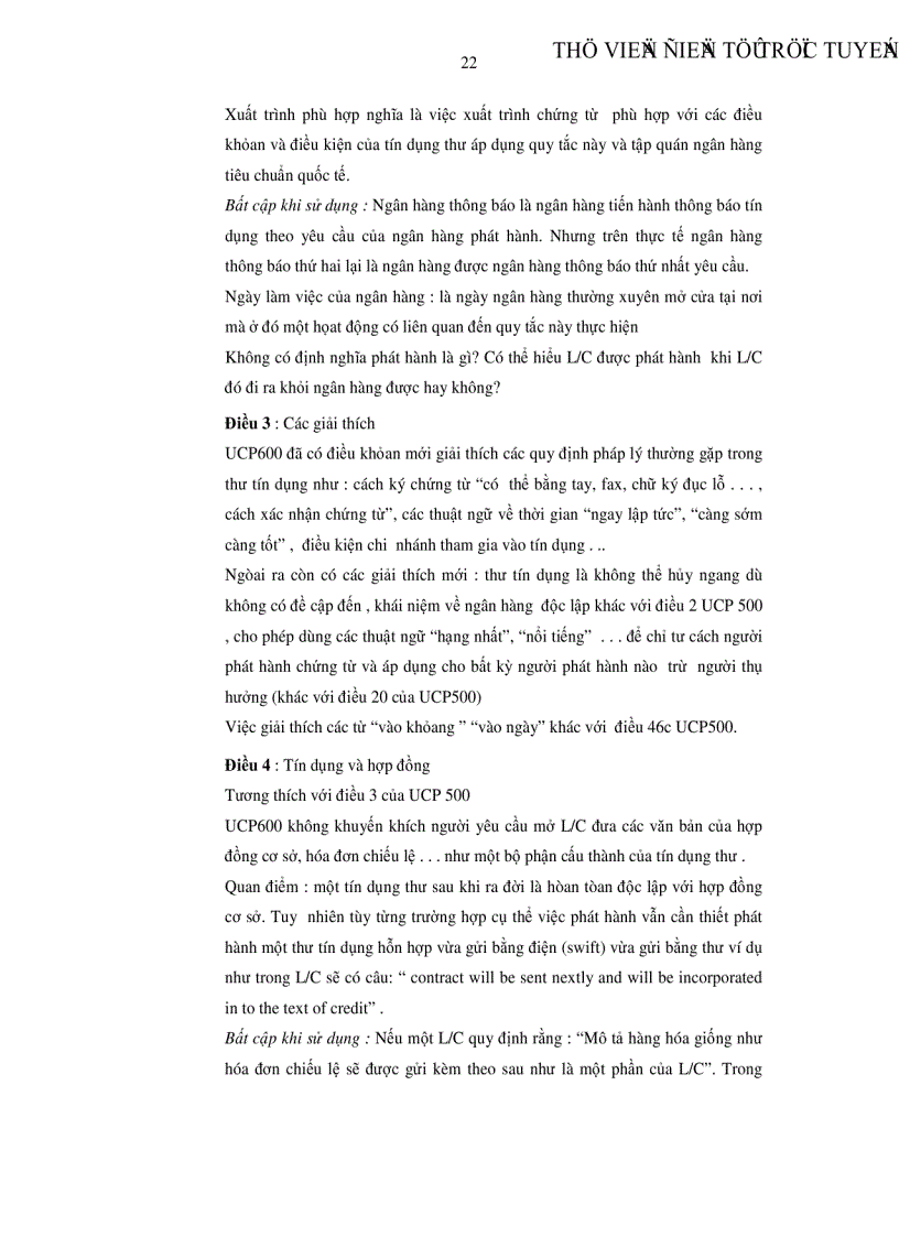 image for page Biện pháp ngăn ngừa tranh chấp khi áp dụng UCP600 trong phương thức tín dụng chứng từ