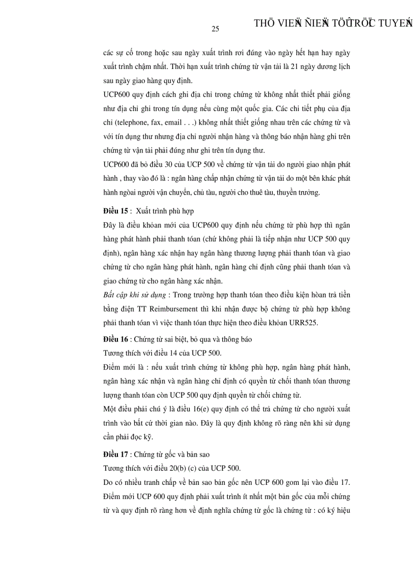 image for page Biện pháp ngăn ngừa tranh chấp khi áp dụng UCP600 trong phương thức tín dụng chứng từ