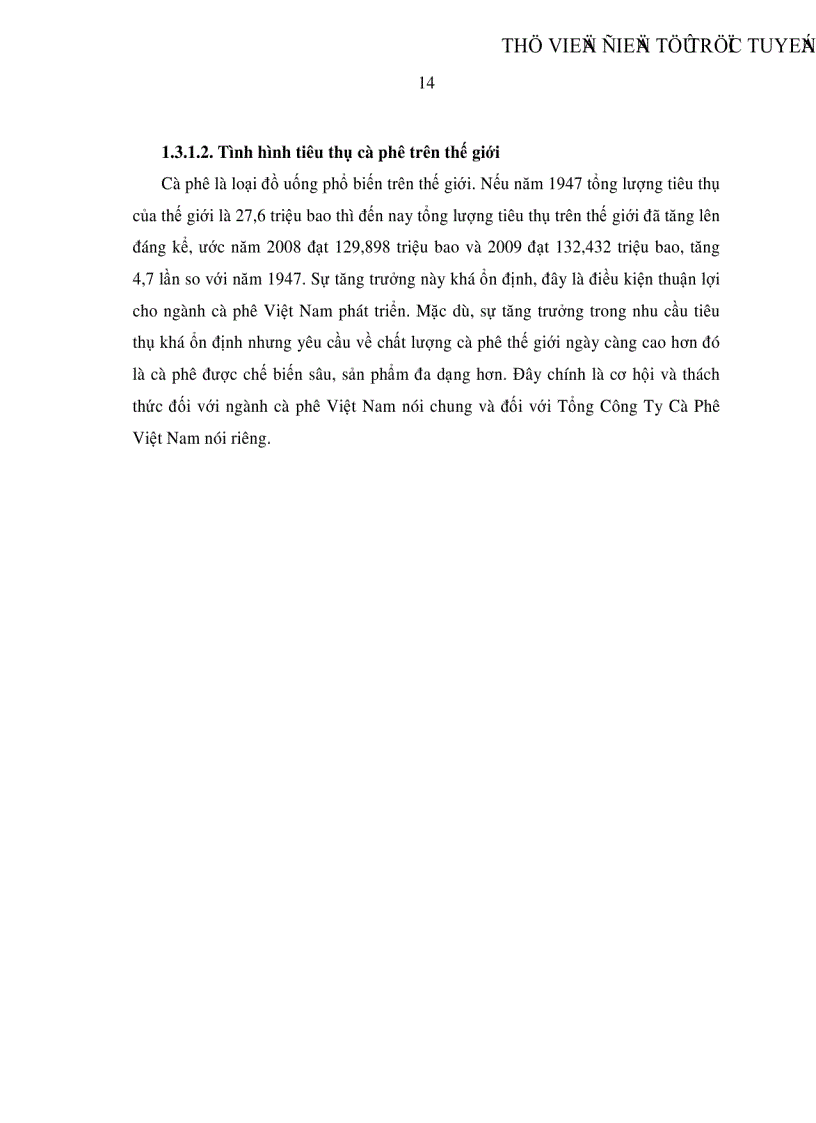 image for page Định hướng chiến lược kinh doanh xuất khNu cà phê cho Tổng Công Ty Cà Phê Việt Nam đến năm 2015