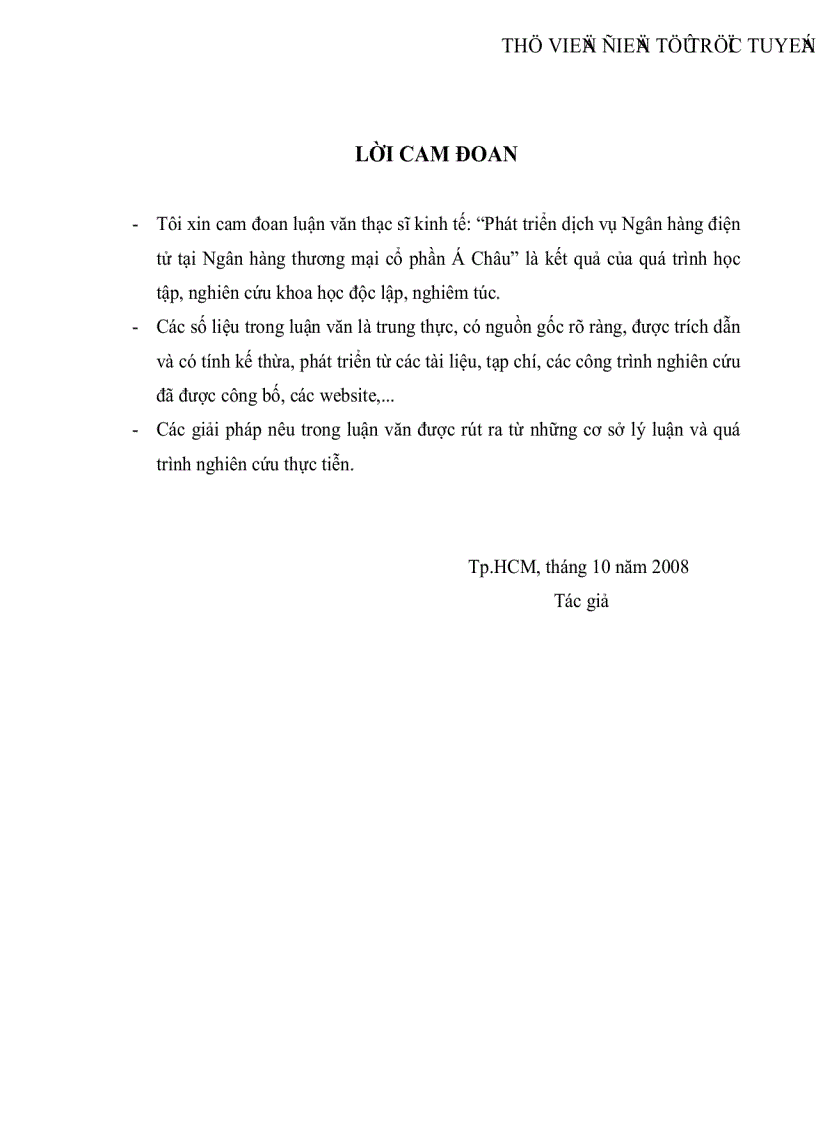 image for page Phát triển dịch vụ Ngân hàng điện tử tại Ngân hàng thương mại cổ phần Á Châu