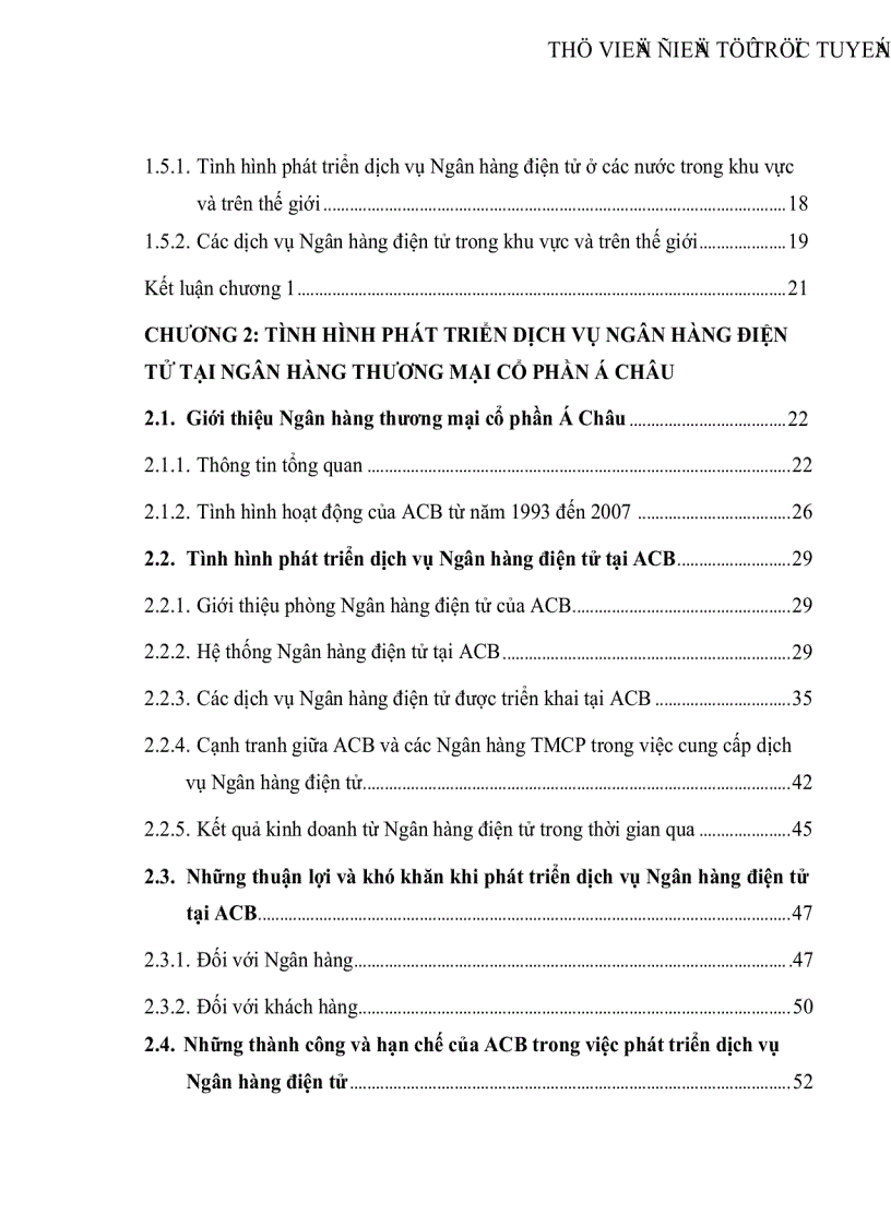 image for page Phát triển dịch vụ Ngân hàng điện tử tại Ngân hàng thương mại cổ phần Á Châu