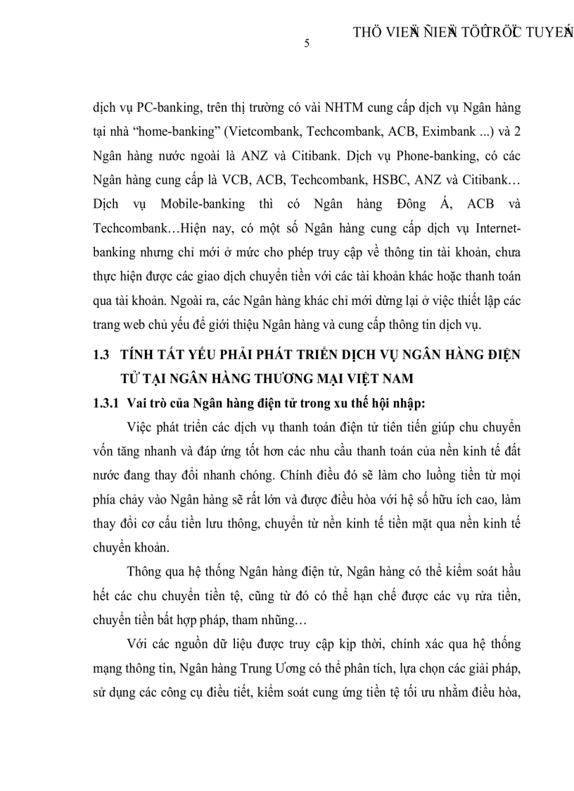 image for page Phát triển dịch vụ Ngân hàng điện tử tại Ngân hàng thương mại cổ phần Á Châu