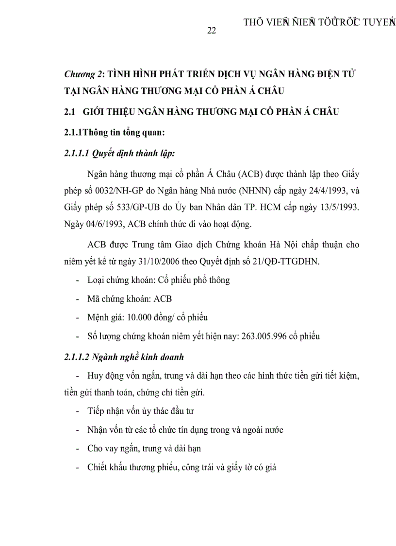 image for page Phát triển dịch vụ Ngân hàng điện tử tại Ngân hàng thương mại cổ phần Á Châu