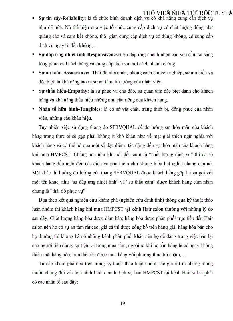 image for page Nghiên cứu các nhân tố tác động đến sự thỏa mãn của khách hàng khi mua hóa mỹ phẩm chăm sóc tóc