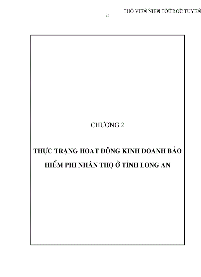 image for page Giải pháp năng cao hiệu quả hoạt động kinh doanh bảo hiểm phi nhân thọ ở tỉnh Long An