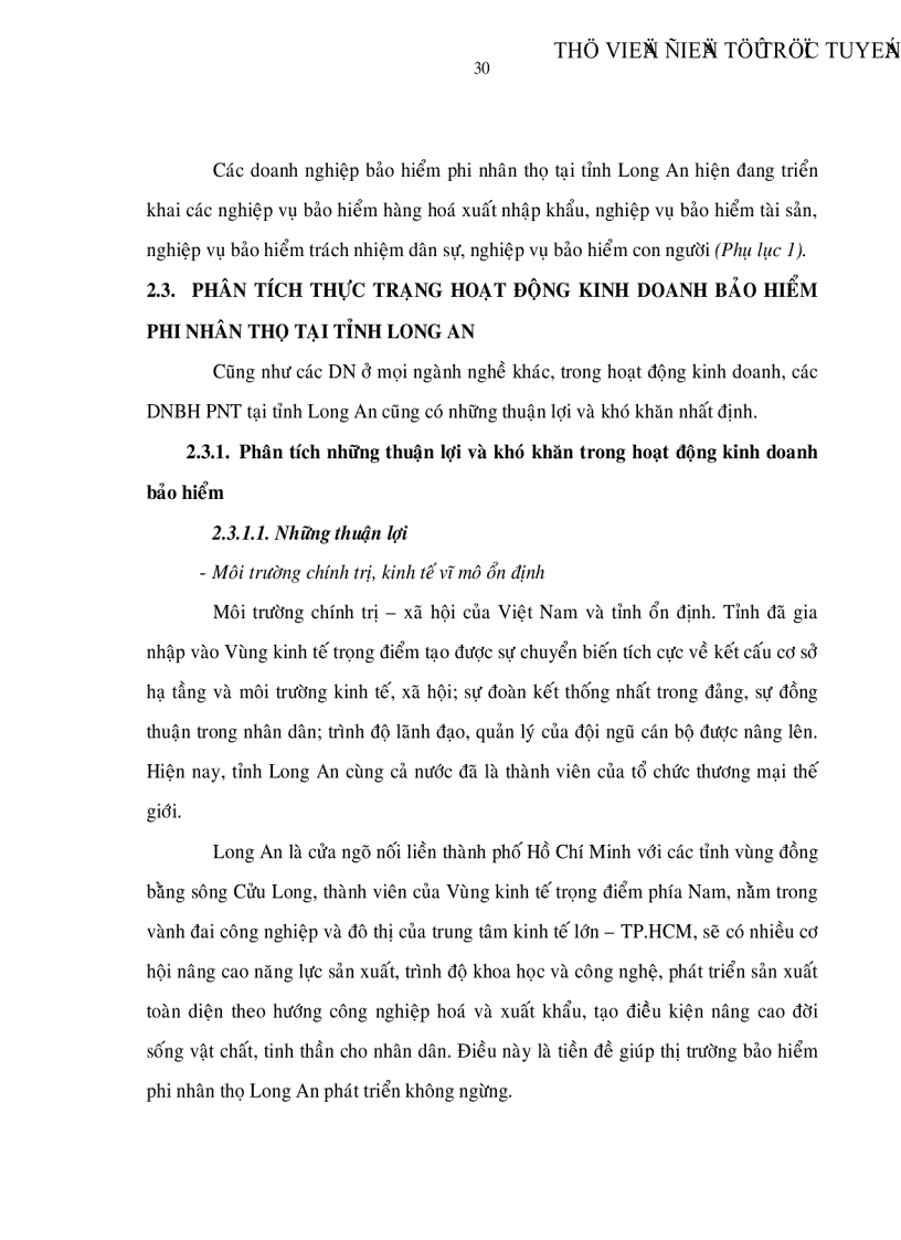 image for page Giải pháp năng cao hiệu quả hoạt động kinh doanh bảo hiểm phi nhân thọ ở tỉnh Long An