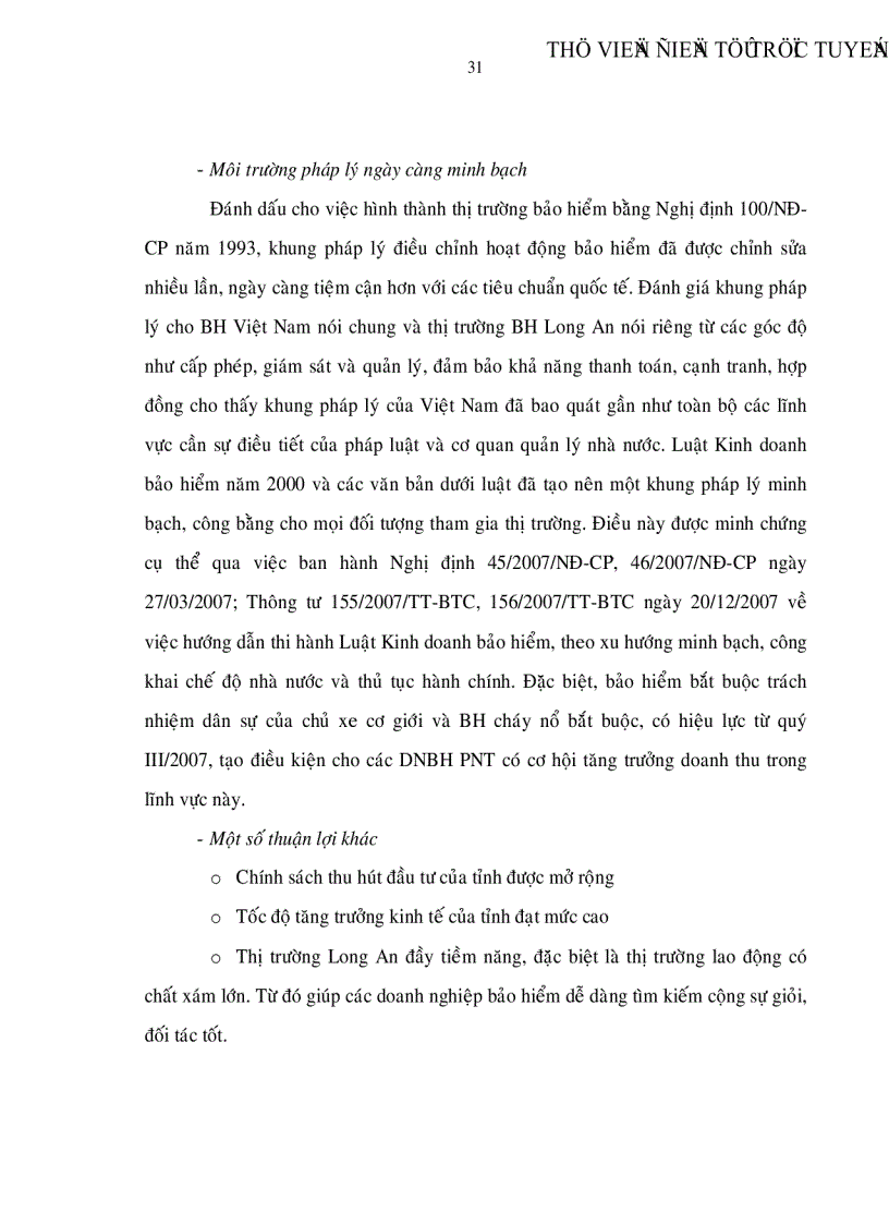image for page Giải pháp năng cao hiệu quả hoạt động kinh doanh bảo hiểm phi nhân thọ ở tỉnh Long An