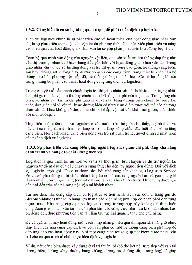 image for page Nâng cao năng lực hệ thống cảng container Việt Nam đảm bảo sự phát triển của dịch vụ logistics